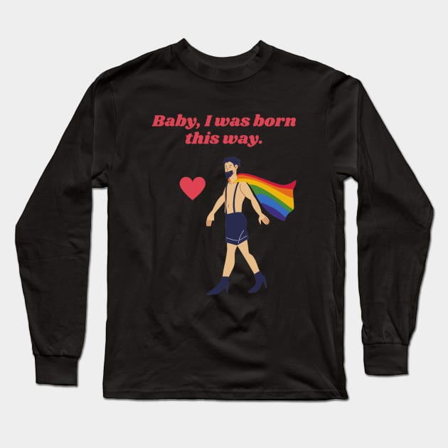 Gay & Okay Long Sleeve T-Shirt by ctrlzie